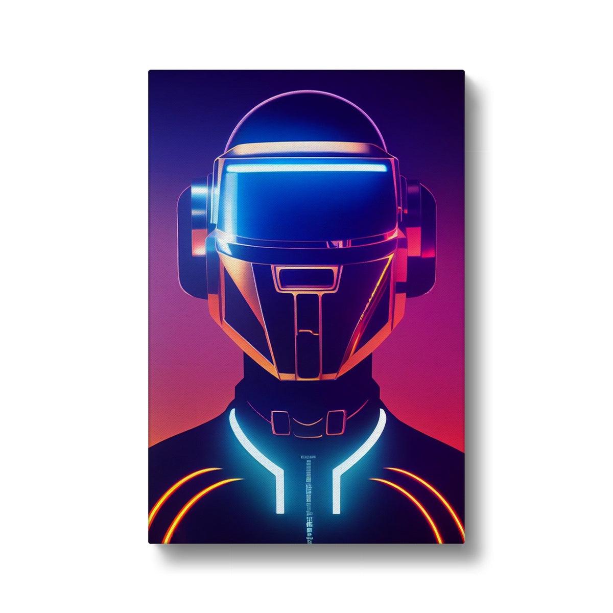 Voguish Daft Punk Art Canvas