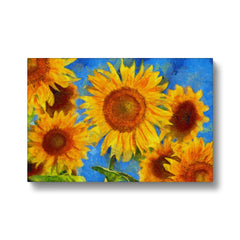 Sunflowers Inspired By Van Gogh Canvas