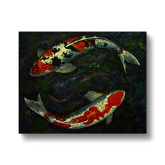 Elegant Koi Fish Canvas