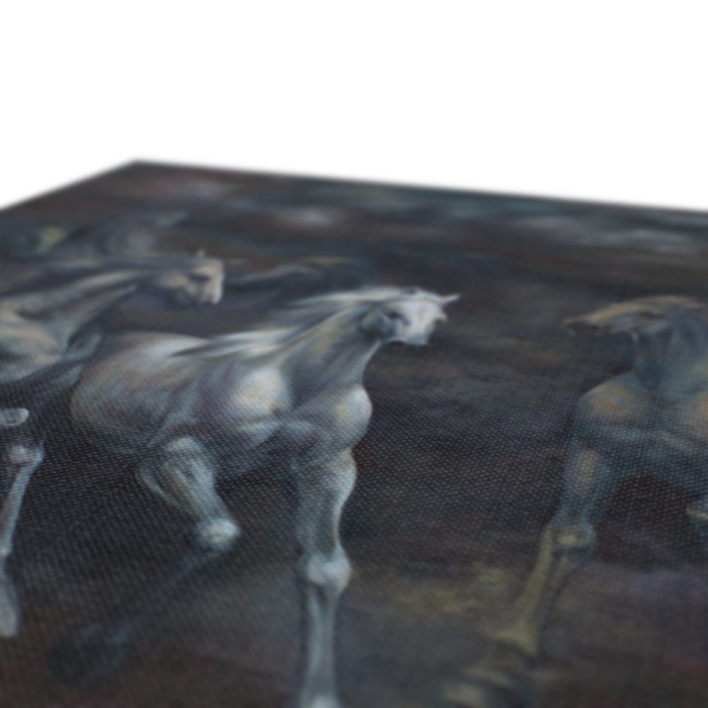 Fascinating Horse Herd Canvas