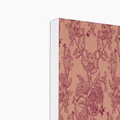 Dainty Pomegranates Sketch Art Canvas