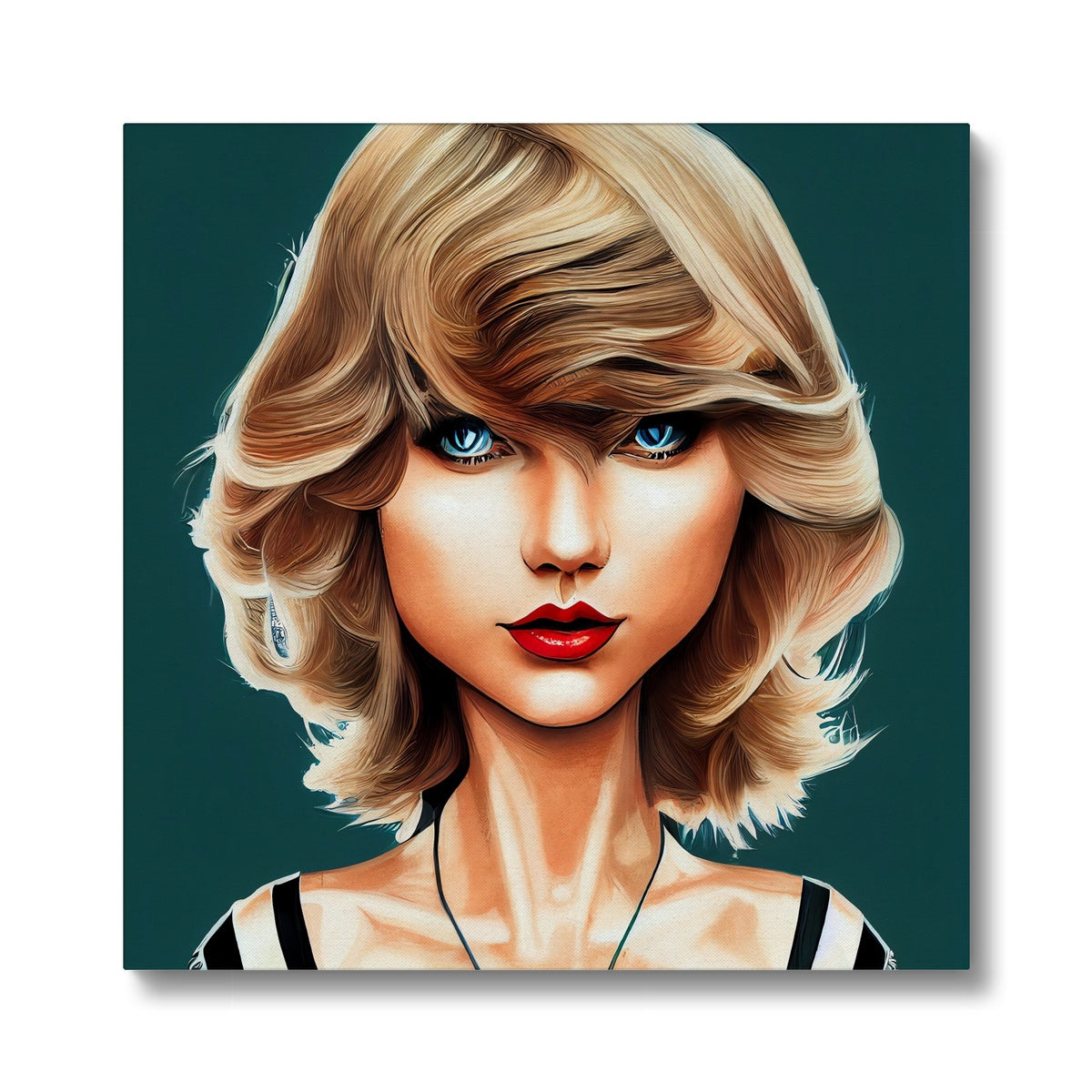 Taylor Swift Illustration Canvas