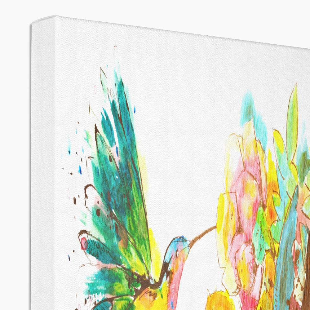 Hummingbird & Princess Canvas