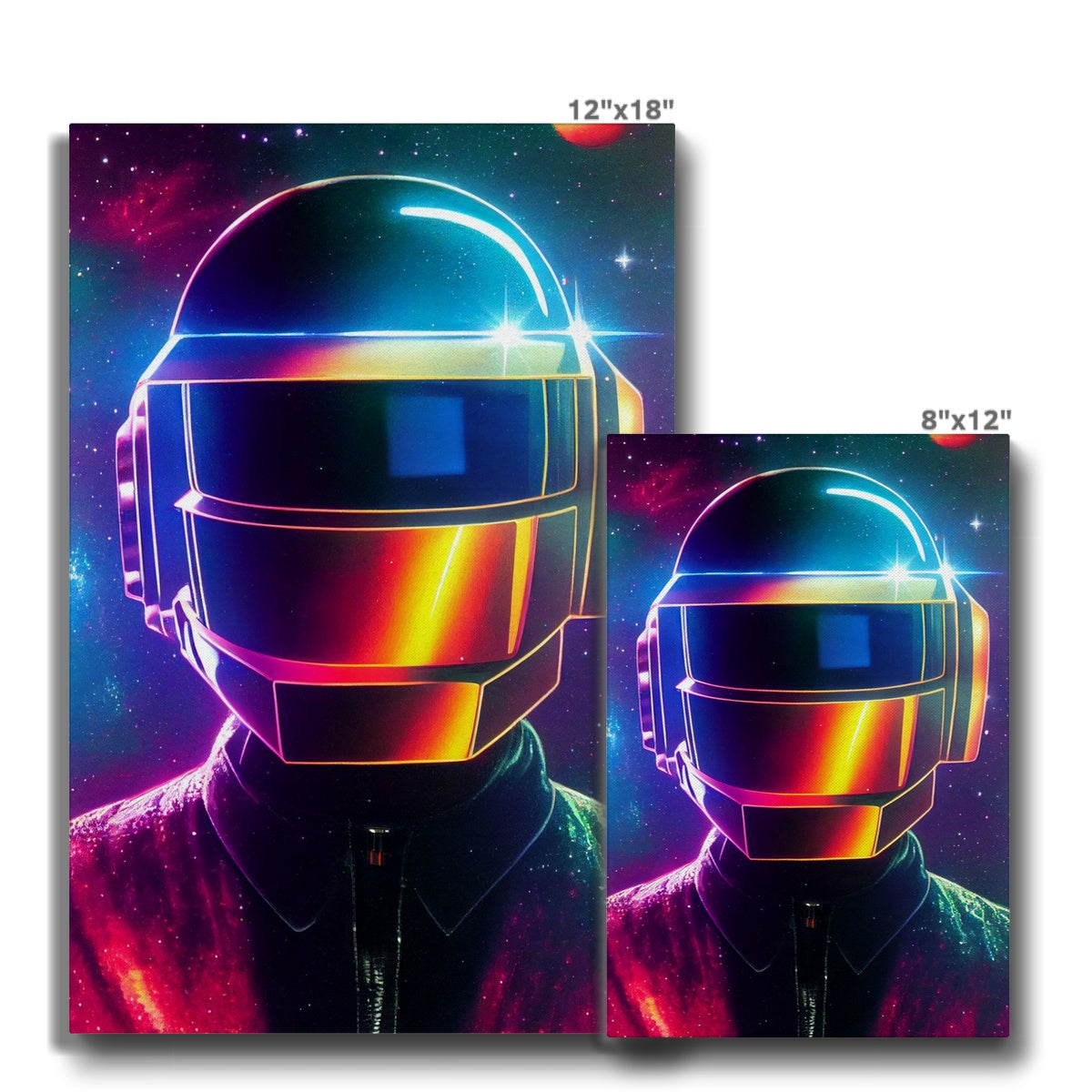 Modish Daft Punk Art Canvas