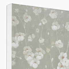 Amazing White Flower Bunch Canvas