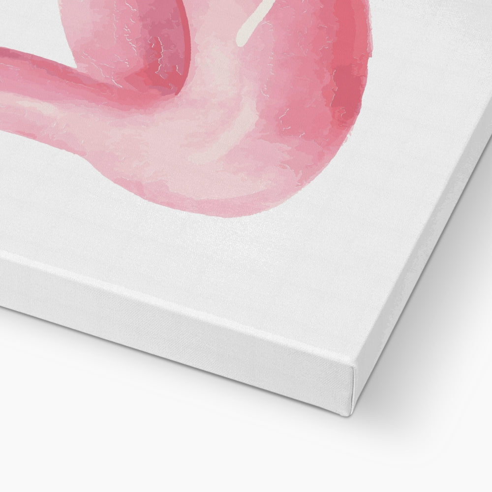 Flamingo Lifebuoy Canvas