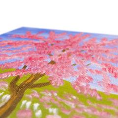 Dreamy Sakura Tree Painting Canvas