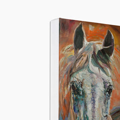 Astonishing Horse Portrait Canvas