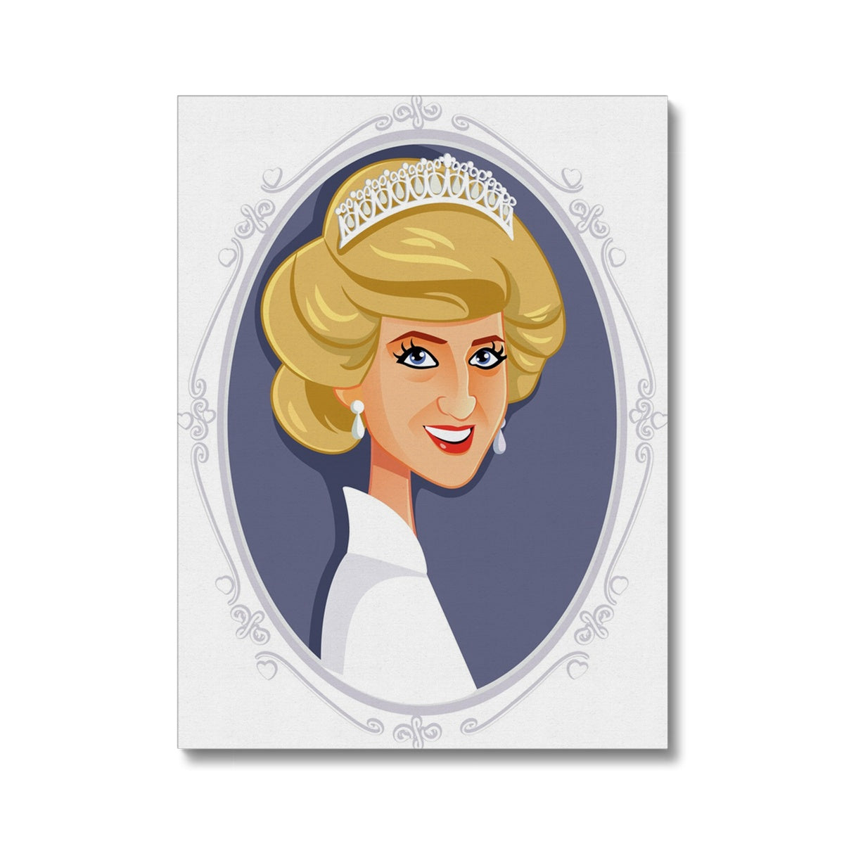 Gorgeous Diana's Caricature Canvas