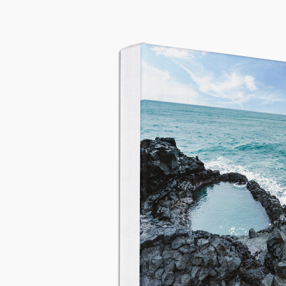 Amazing Brimketill Lava Rock Pool Canvas