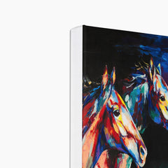 Kaleidoscopic Horses Canvas