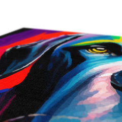 Flamboyant Dog Painting Canvas