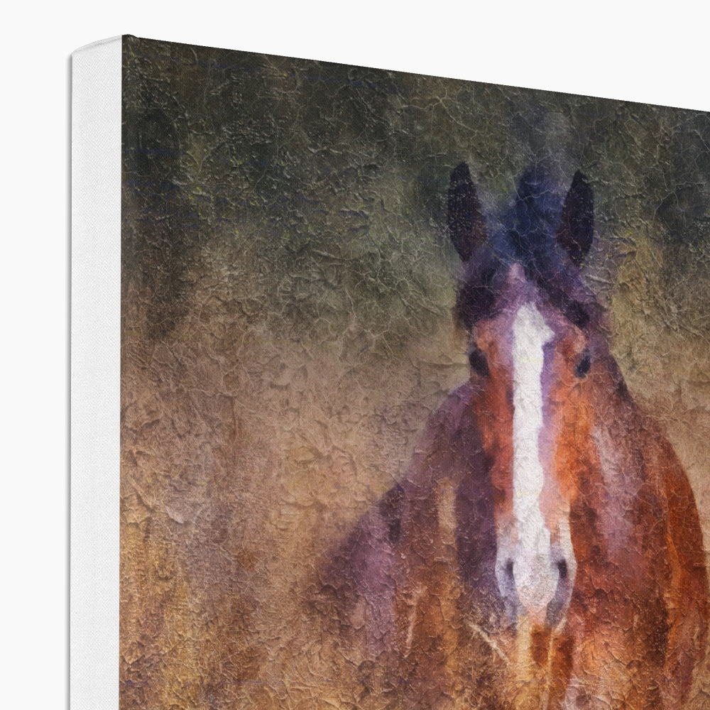 Inspiring Horse Oil Painting Canvas