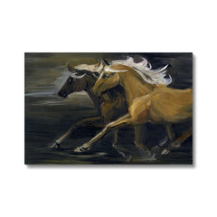 Alluring Horses Painting Canvas