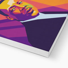 Abstract Martin Luther King Illustration Canvas