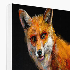 Multicolor Fox Canvas