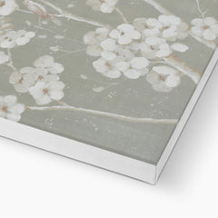 Amazing White Flower Bunch Canvas