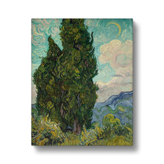 Cypresses By Van Gogh Canvas