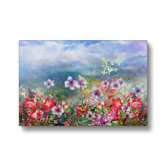 Admirable  Flower Field Oil Painting Canvas