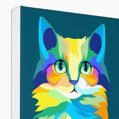 Captivating Cat Painting Canvas