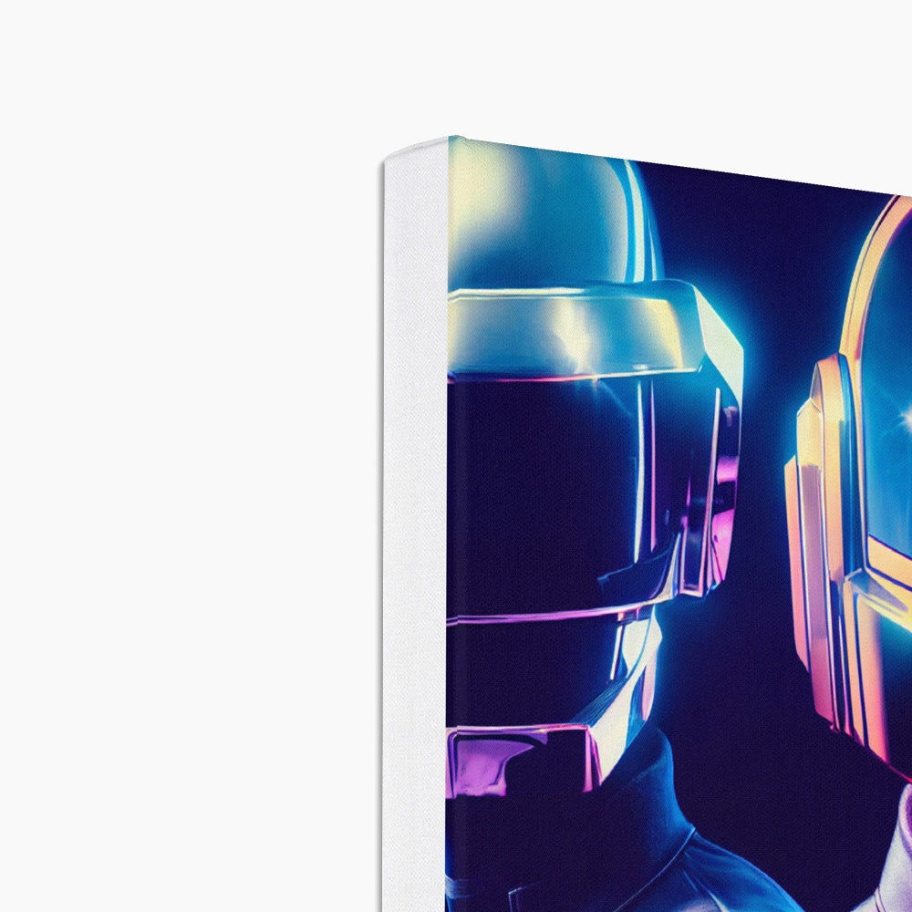 Stylish Daft Punk Art Canvas