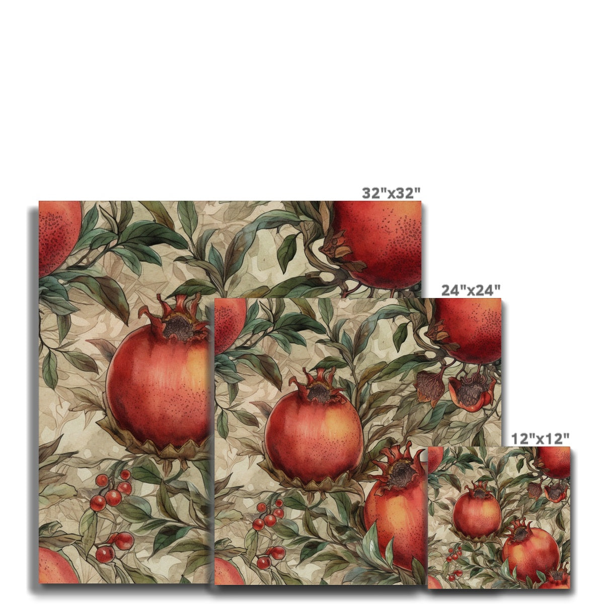 Pomegranates Season Painting Canvas