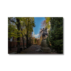 Paul Revere Statue Boston Canvas