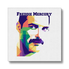 Abstract Freddie Mercury Poster Canvas