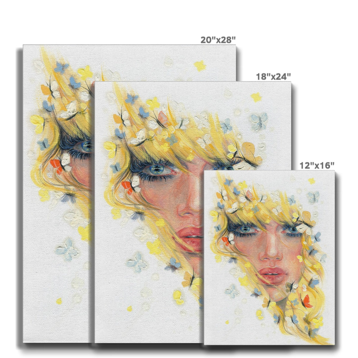 Fairy & Butterflies Canvas