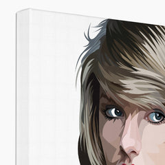 Incredible Taylor Swift Illustration Canvas