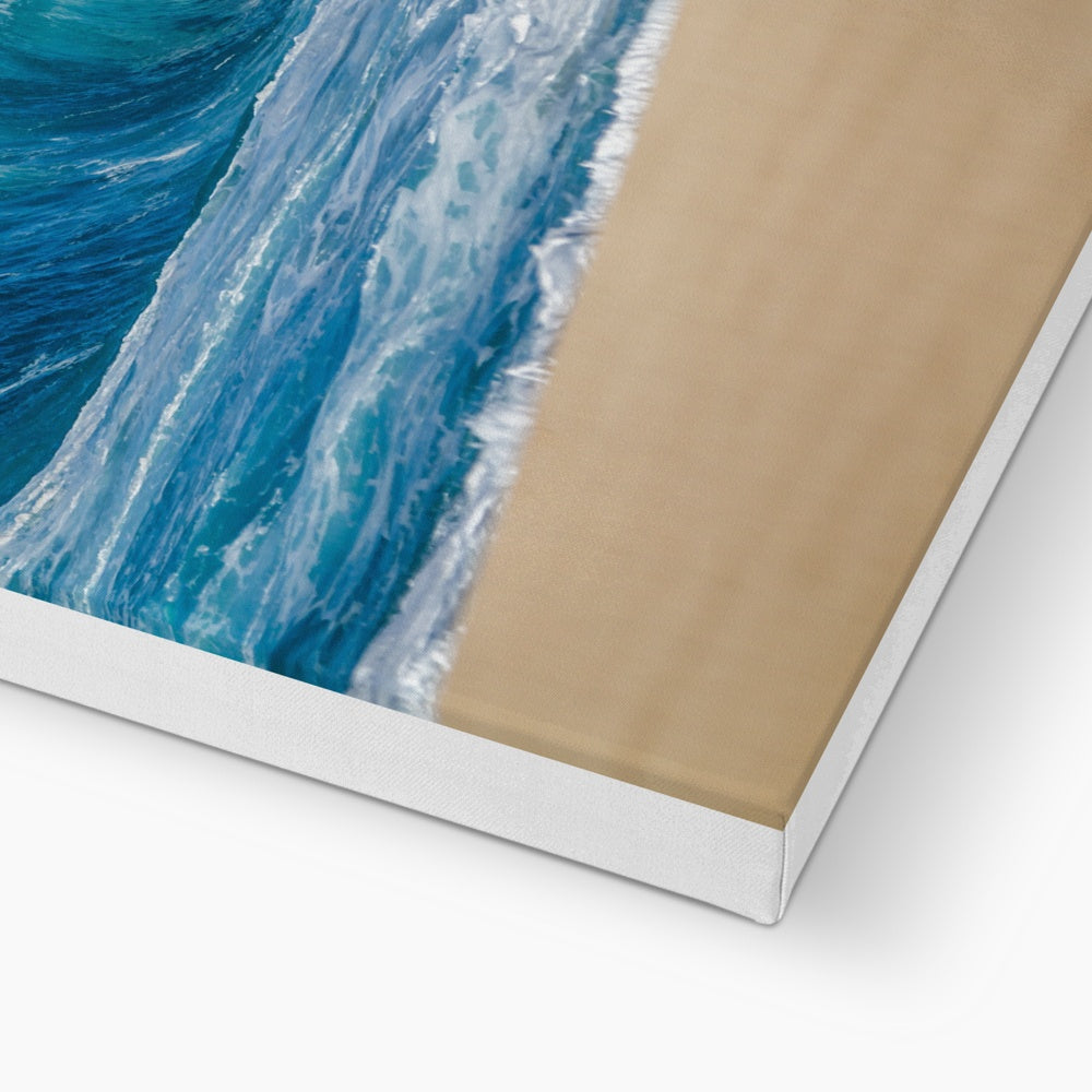 Glorious Sea Waves Wall Art Canvas