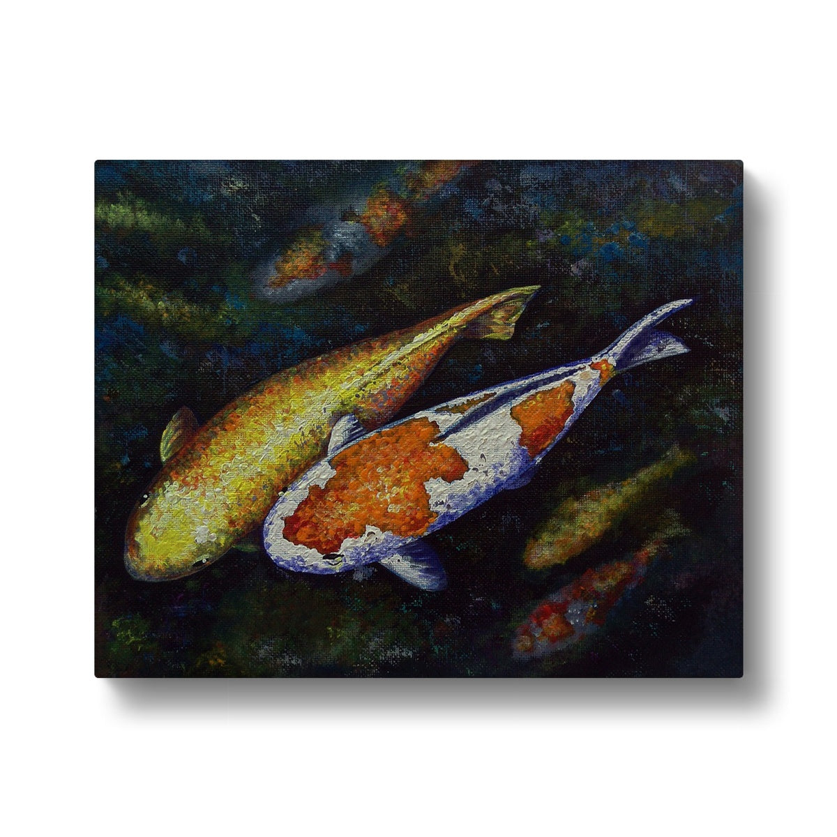 Exquisite Koi Fish Canvas