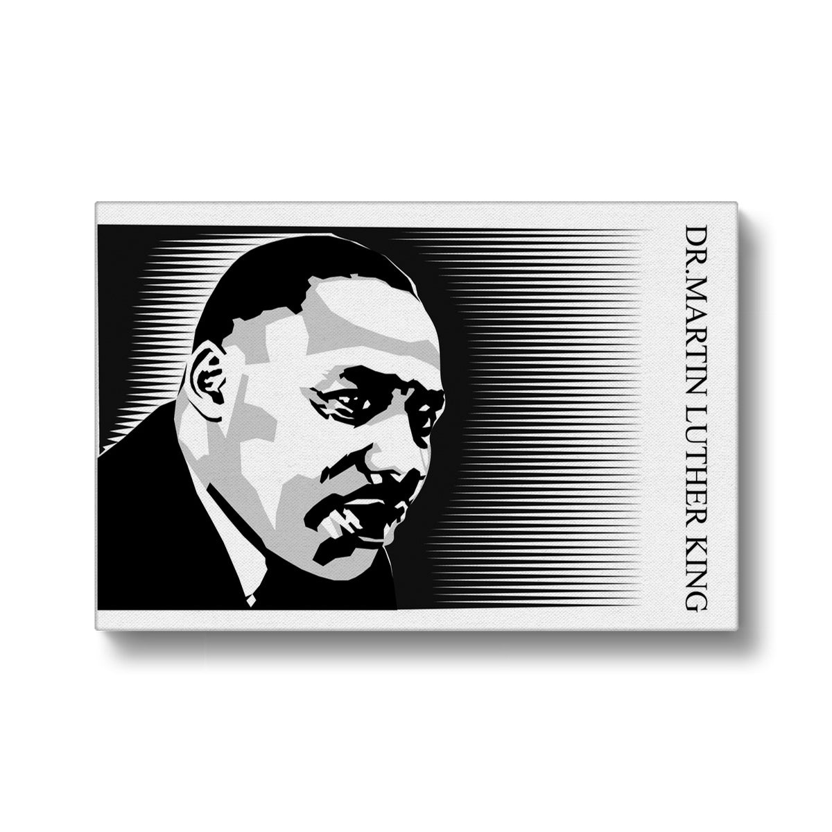 Iconic Art Of Martin Luther King Canvas