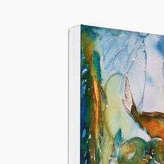 Koi Fish Abstract Art Canvas