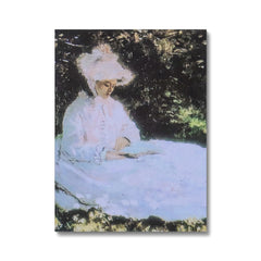 A Woman Reading, 1872,  Claude Monet Canvas