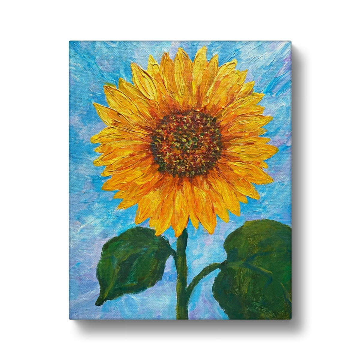 Sunflower On A Sunny Day Canvas