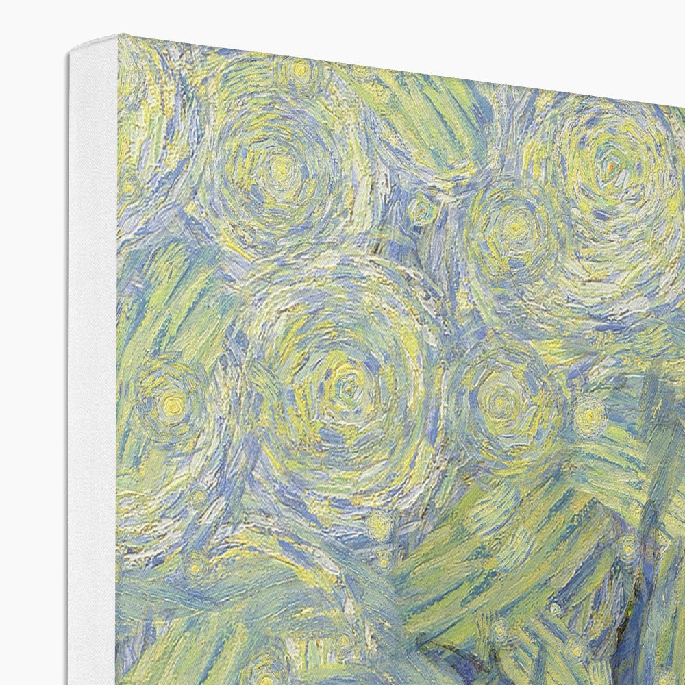 Branches In Van Gogh Style Canvas