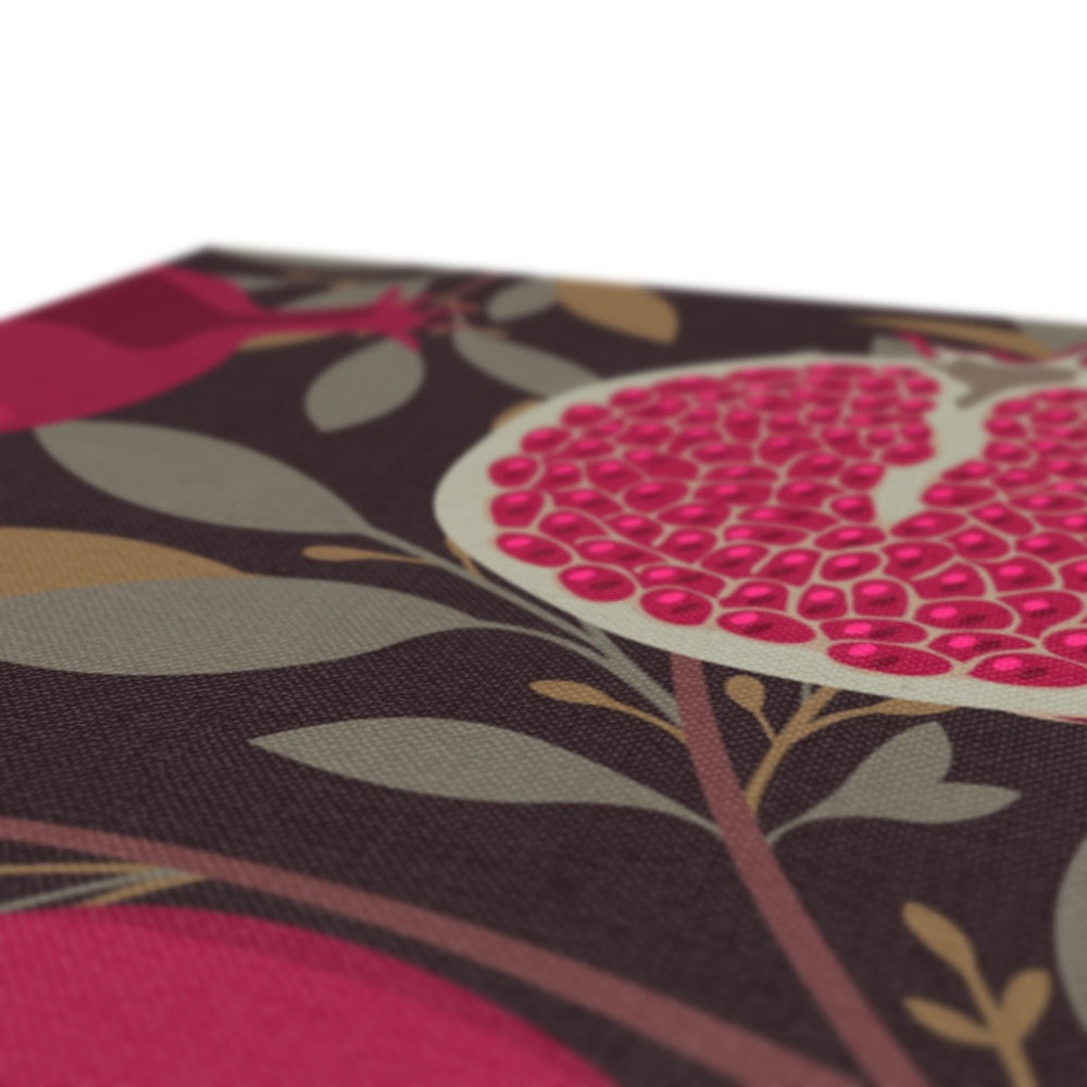 Pomegranates Seamless Print Canvas