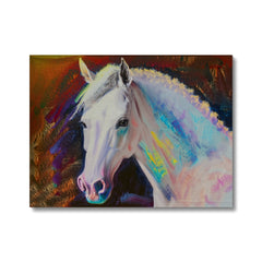 Flamboyant Horse Portrait Canvas