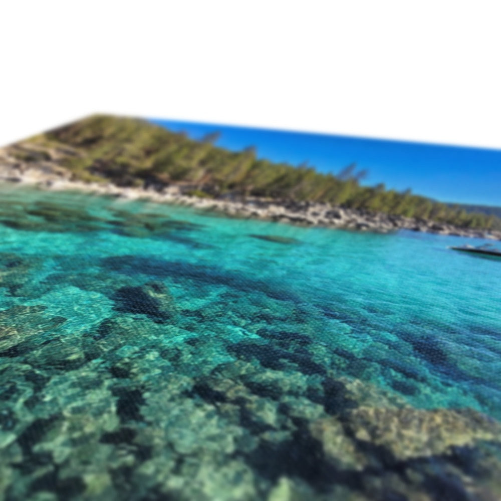 Closer View Of Hidden Beach Lake Tahoe Canvas