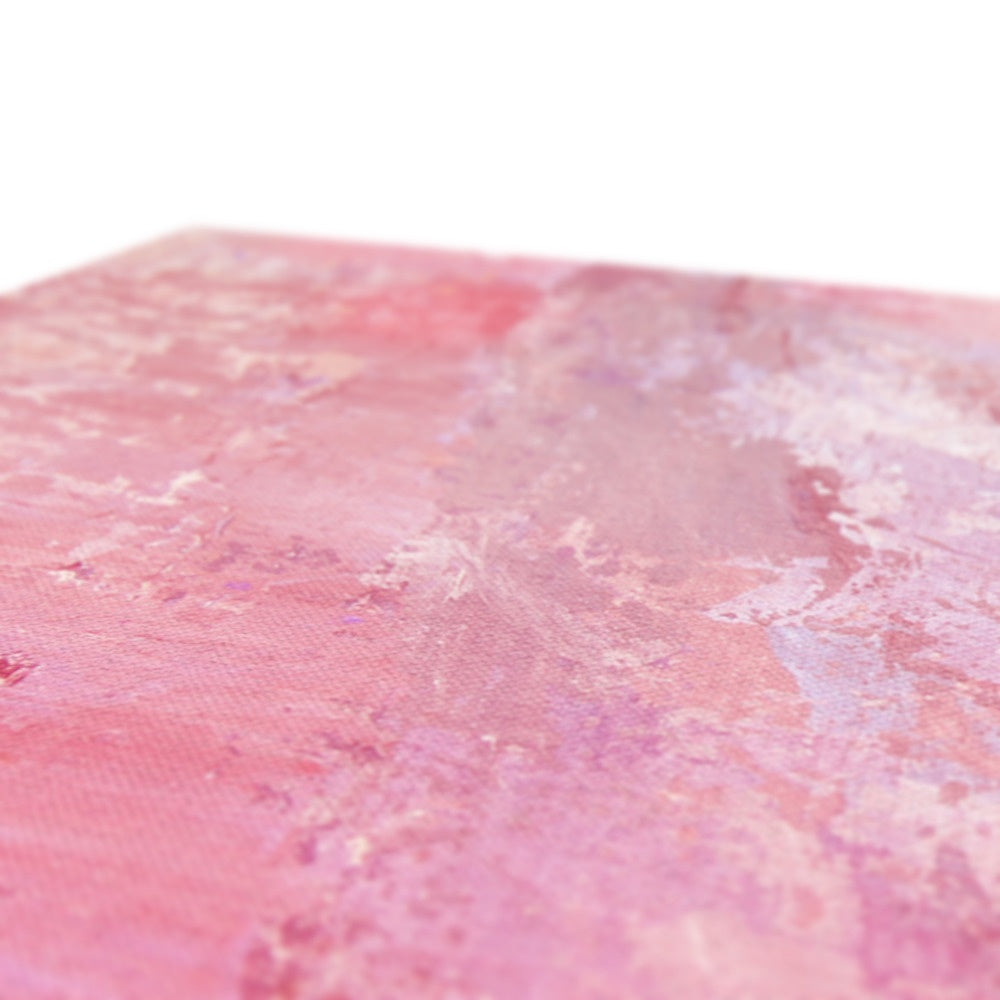 Picturesque Pink Abstract Art Canvas