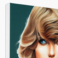 Taylor Swift Illustration Canvas