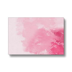 Radiant Pink Abstract Art Canvas