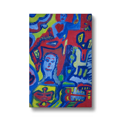 Pablo Picasso Inspired Artwork Canvas