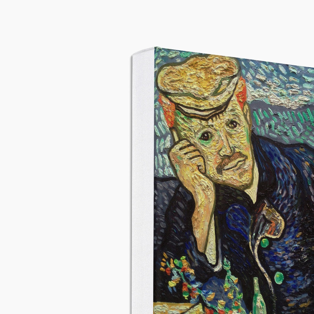 Dr. Gachet's Portrait By Van Gogh Canvas