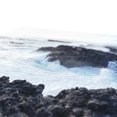 Alluring Brimketill Lava Rock Pool Canvas