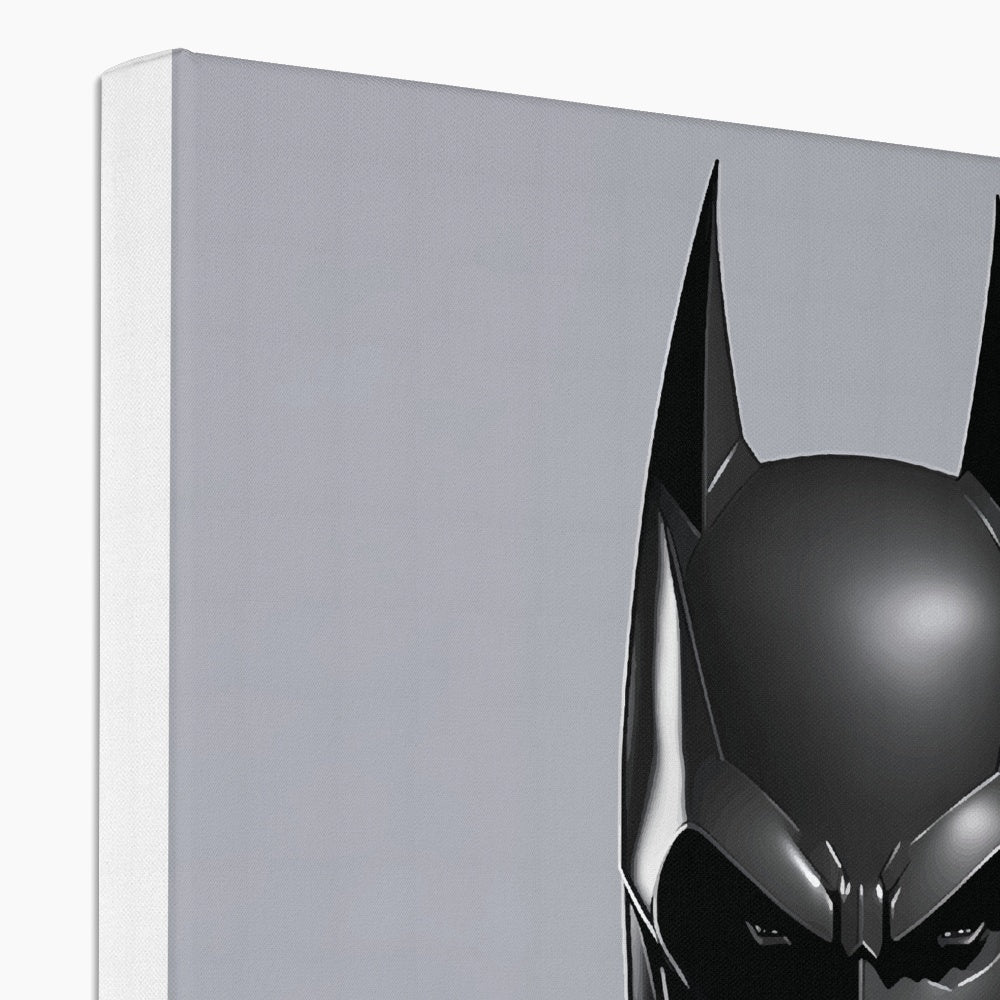 Iconic Batman Illustration Wall Art Canvas