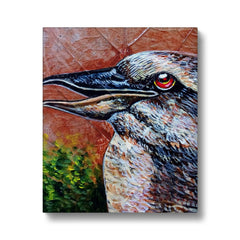 Adorable Sparrow Portrait Canvas