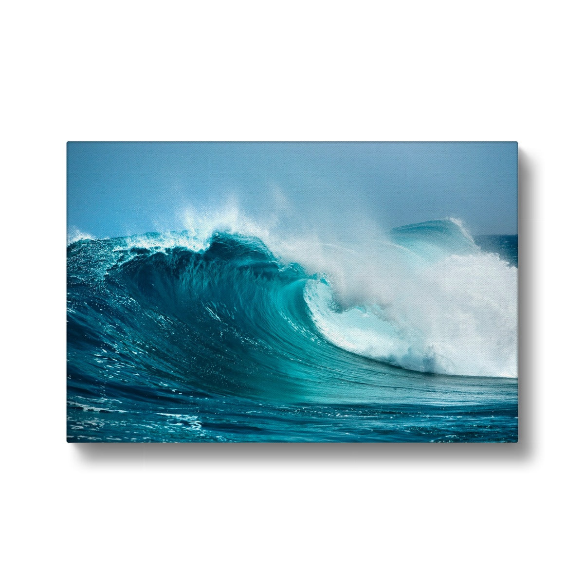 Enchanting Sea Waves Wall Art Canvas