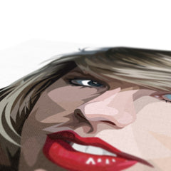 Incredible Taylor Swift Illustration Canvas